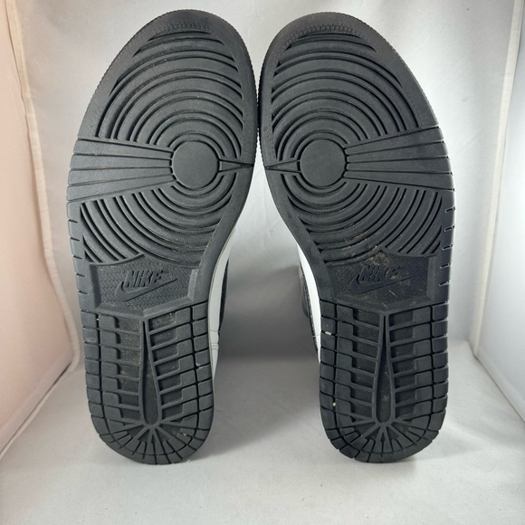 Nike Air Jordan 1 Mid Athletic Shoes - White Cement - Men's size 12 - Picture 12 of 16